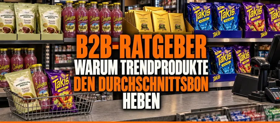 Warum Trendprodukte den Durchschnittsbon heben - Trendprodukte im Kiosk: mehr Umsatz je Bon | OEZSWEETS
