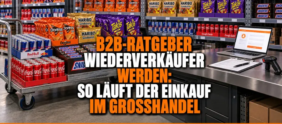 Wiederverkäufer werden: So läuft der Einkauf im Großhandel - Wiederverkäufer werden: Anmeldung & Einkauf | OEZSWEETS