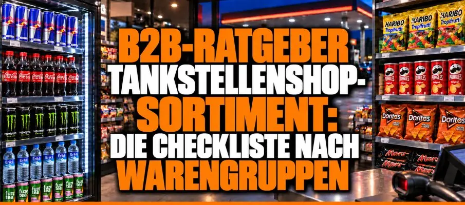 Tankstellenshop-Sortiment: Die Checkliste nach Warengruppen - Tankstellen-Sortiment: Checkliste für den Shop | OEZSWEETS