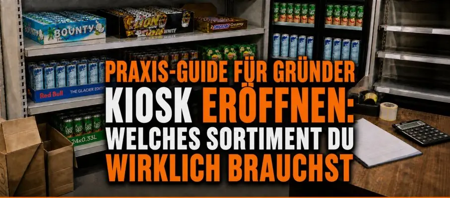 Kiosk eröffnen: Welches Sortiment du wirklich brauchst - Kiosk eröffnen | OEZSWEETS