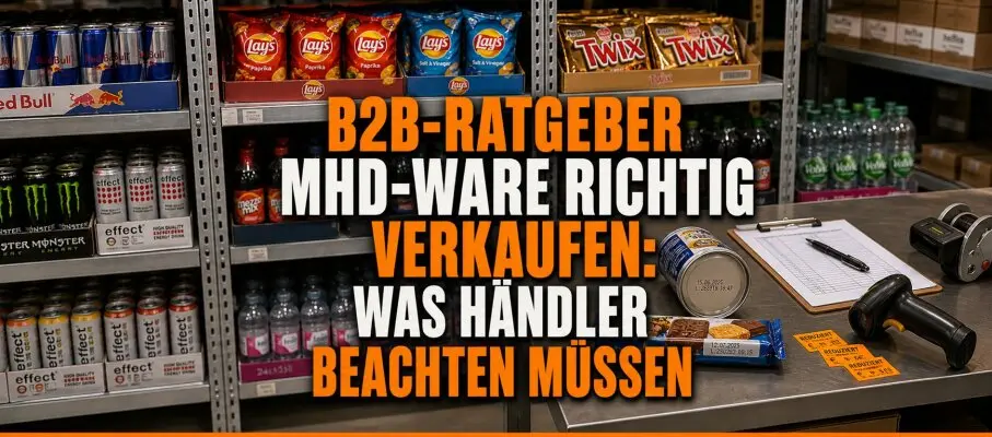 MHD-Ware richtig verkaufen: Was Händler beachten müssen - MHD-Ware richtig verkaufen | OEZSWEETS