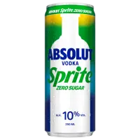 Absolut Vodka Sprite Zero Sugar 330ml