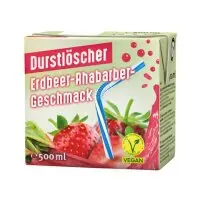 Wesergold Durstlöscher Erdbeer Rhabarber 500ml