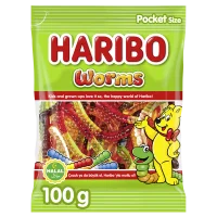 Haribo Worms Halal 100 g