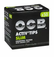 OCB Activ Tips Slim 6mm 50er