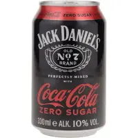 Jack Daniels & Cola Zero 330ml