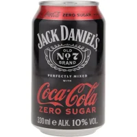 Jack Daniel's & Cola Zero 330 ml