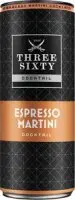 Three Sixty Vodka Espresso Martini 250ml