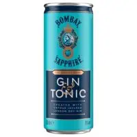 Bombay Sapphire Gin & Tonic 250ml