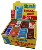 Hitparade Bubblegum Sticks mit Zaubertrick 13er