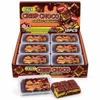 Crispy Squishy Schokolade Braun
